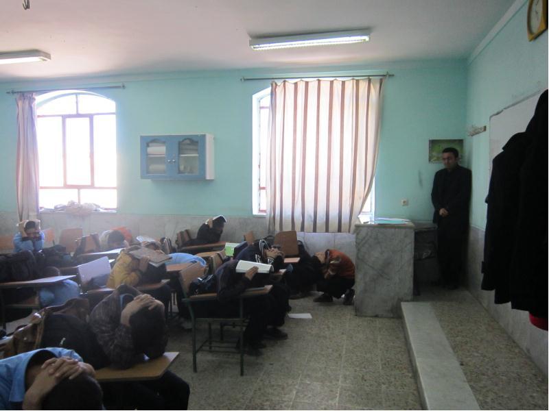 مانور زلزله آذرماه 92